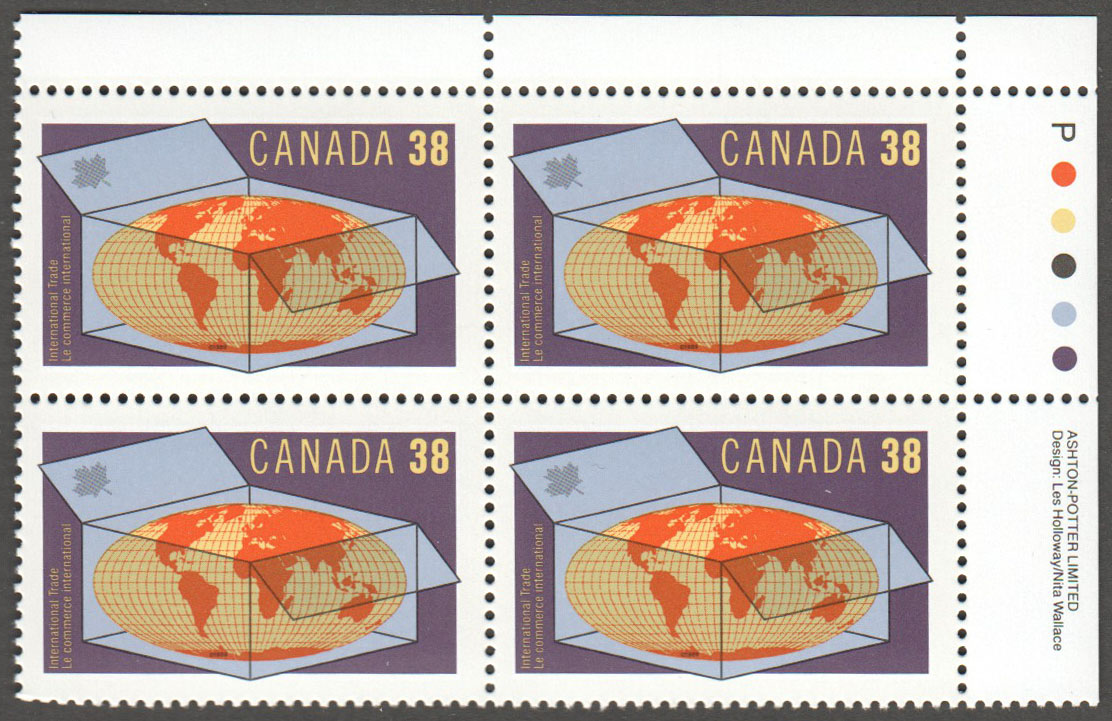 Canada Scott 1251 MNH PB UR (A6-12) - Click Image to Close
